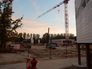Baustelle Schulzentrum Deggendorf