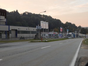 Gewerbegebiet am Ende der Graflinger Straße